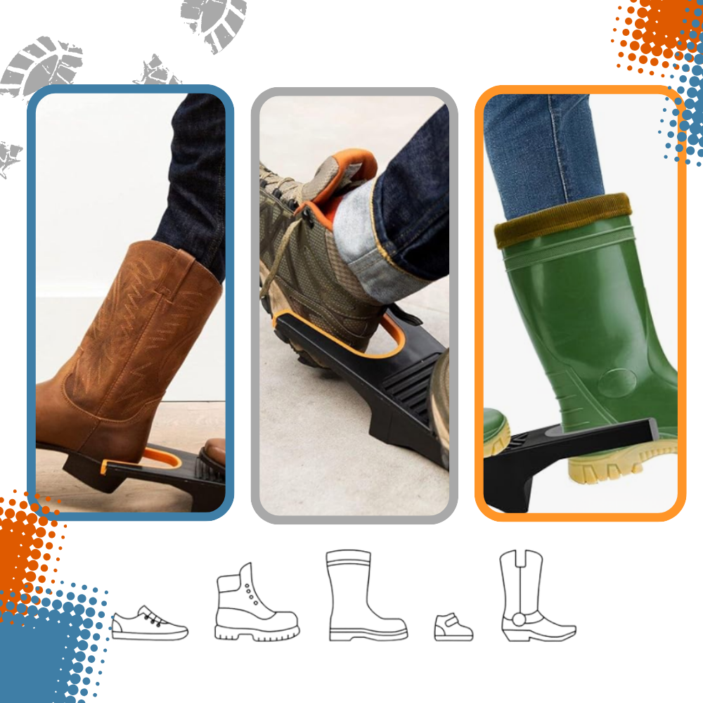 Ferramenta de puxador de botas com grip antiderrapante da Byenight, acessório para calçados, fácil de usar e seguro.