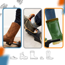 Ferramenta de puxador de botas com grip antiderrapante da Byenight, acessório para calçados, fácil de usar e seguro.