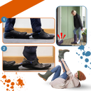 Acessório para calçados Byenight, Tire-bottes à prise antidérapante, com superfície antiderrapante para maior segurança ao usar.