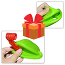 Jogo de atividade Tic Tac Langue da marca Notime, brinquedo educativo com peças coloridas para estimular habilidades motoras.