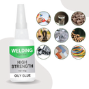Cola grassa polyvalente Novpy, adesivos de construção de alta resistência, embalagem de 30g, resistente e versátil