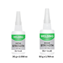 Cola grassa polyvalente Novpy para construção, alta resistência, embalagem de 30g, adesivo forte para diversos usos.