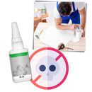 Cola huileuse de haute résistance Novpy, adesivo de construção, aplicada em materiais resistentes e de alta durabilidade.