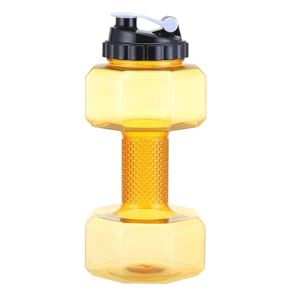 Suporte para alimentos e bebidas Nuolux em preto, com garrafa de água de 550 ml, ideal para manter bebidas e alimentos organizados.