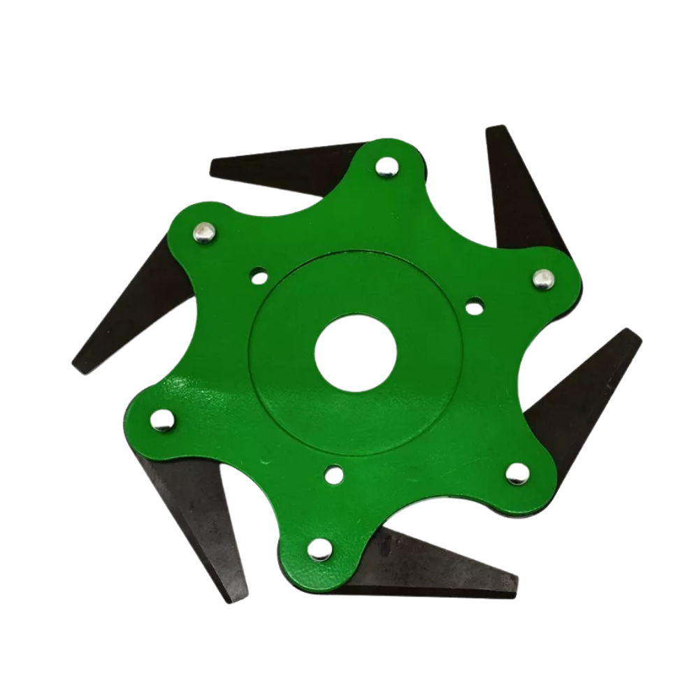 Cabeça de debroussailleuse elétrica Nyasay para equipamento de jardim, amarela, sem adaptador, ideal para capina e manutenção externa