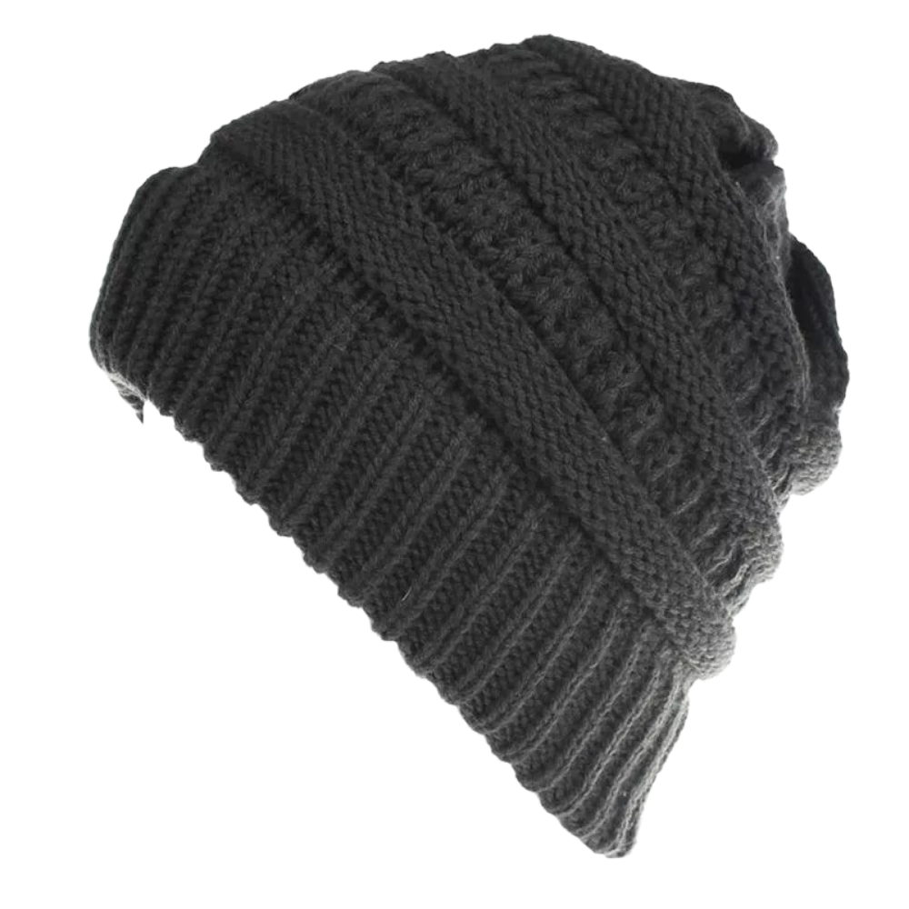 Chapéu branco Nyfashion101 com buraco para coque e rabo de cavalo, acessório de cabelo para penteados elegantes.