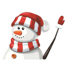 Adesivo de Natal para limpador de para-brisa da Oak Leaf, decoração festiva para veículos no Natal