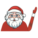 Autocolante de Natal para limpador de para-brisa, marca Oak Leaf, decorativo com tema natalino para veículos.
