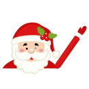 Autocolante de Natal para limpador de para-brisa da Oak Leaf, decoração de Natal para veículos.