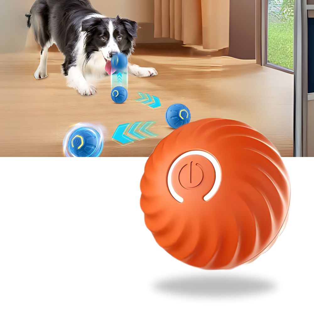 Bola para cachorro da Meterk com tecnologia de evitamento de obstáculos, acessório para treinar e divertir seu cão.