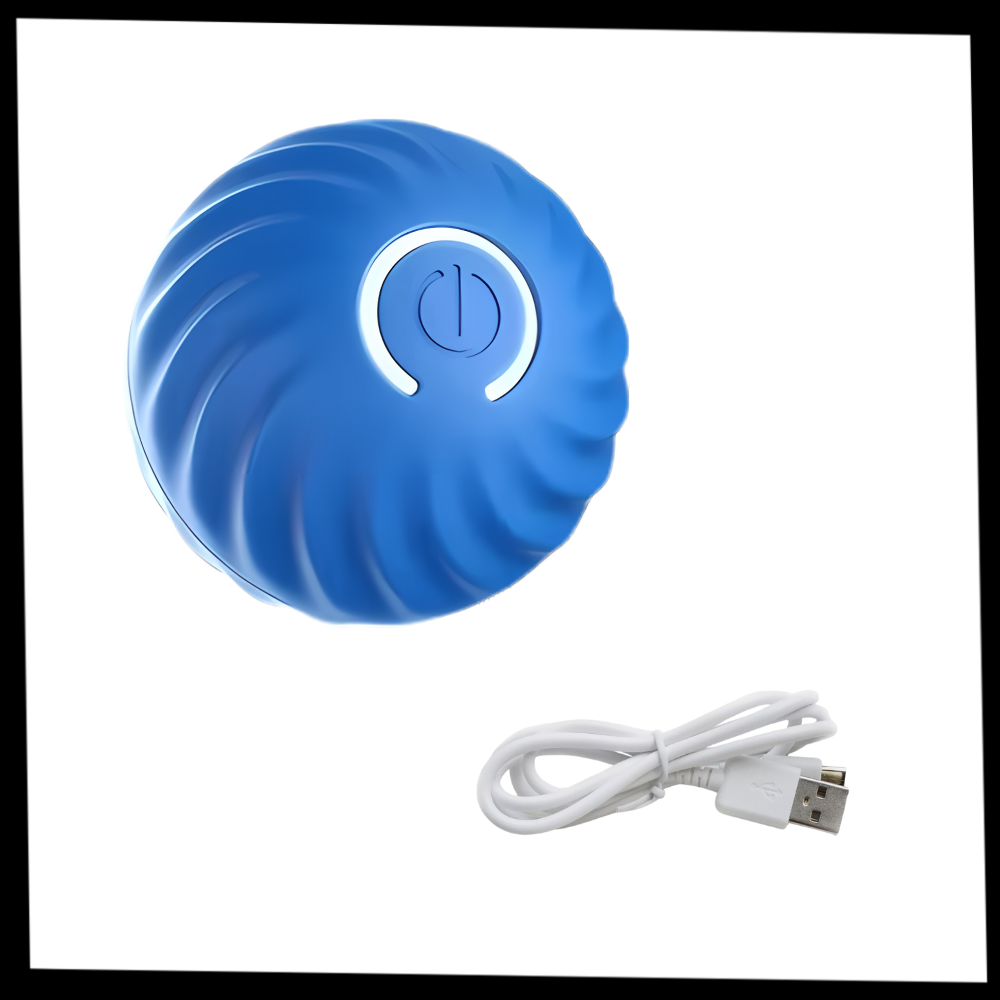 Bola para cachorro Meterk com sistema de evitamento de obstáculos, acessório para cães, brinquedo interativo para treinar e divertir.