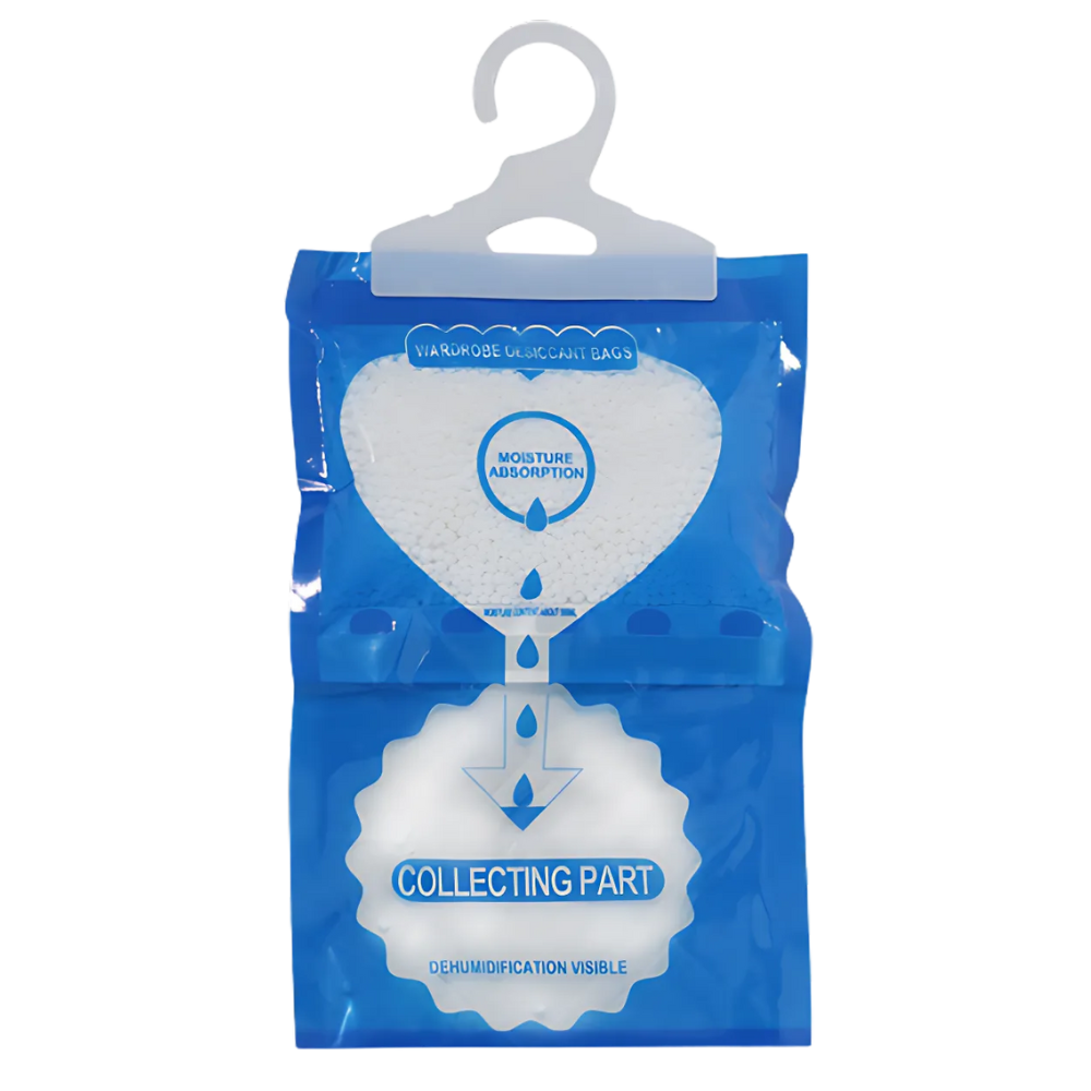 Saco absorvente de umidade anti-odor Hgehaz para eliminar umidade e odores de ambientes fechados.