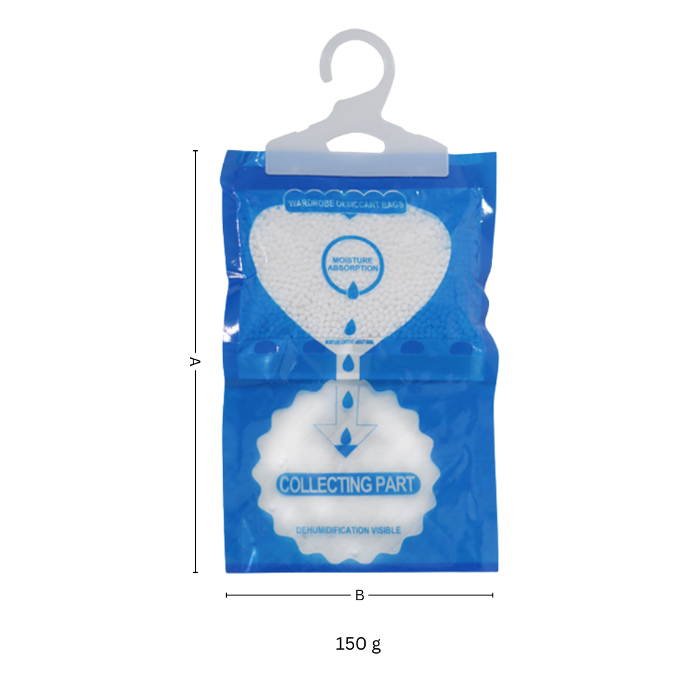 Saco absorvente de umidade da Hgehaz, anti-odor, compacto e eficiente para eliminar umidade e maus odores em ambientes.