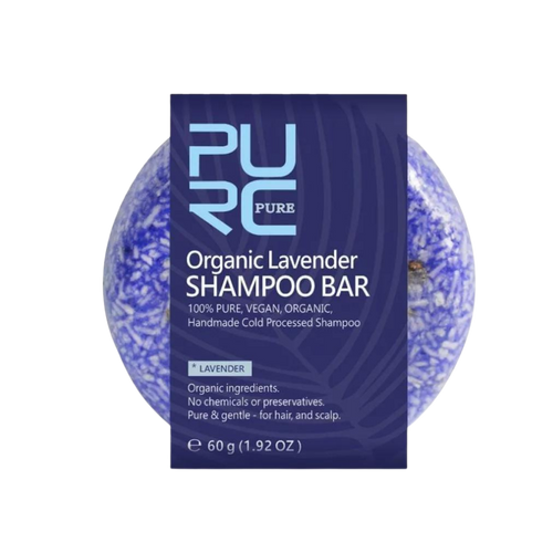 Barra de shampoo e condicionador natural Onhuon para cuidados capilares, com fragrância de canela e ingredientes naturais.