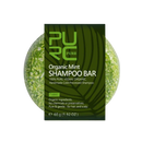 Barra de shampoo e condicionador natural da Onhuon para cuidados capilares, com ingredientes de canela.