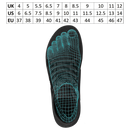Sapatos de caminhada confortáveis e espaçosos da Cerythrina, abertos com sola antiderrapante e design ergonômico.