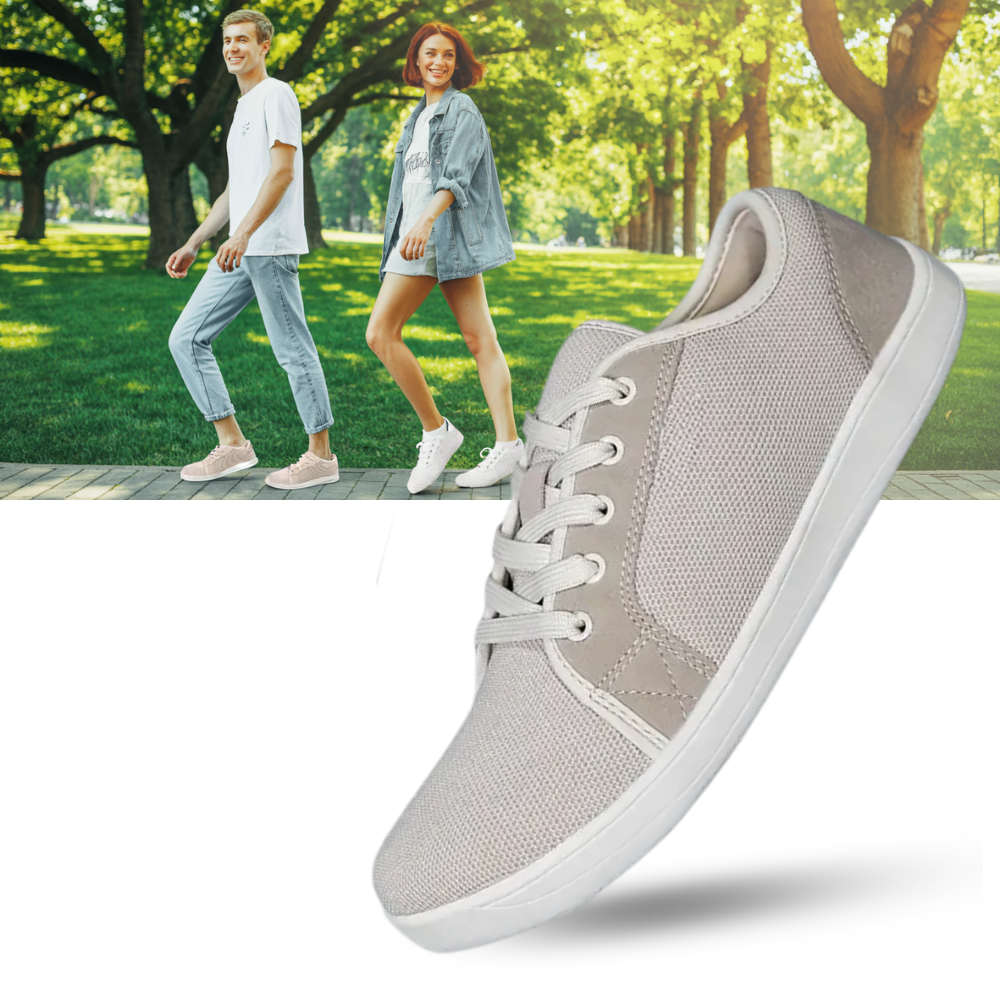 Sapatos de caminhada largos e confortáveis da Cerythrina, com design aberto e palmilha acolchoada para maior conforto.