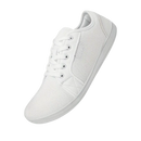 Sapatos de caminhada largos e confortáveis da Cerythrina, com design aberto e confortável em cor branca.
