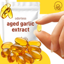 Gélulas moles de extrato de alho orgânico da Bulksupplements, suplemento vitamínico para animais de estimação.
