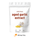 Gélulas moles de extrato de alho orgânico da Bulksupplements, suplemento alimentar para animais de estimação.