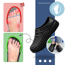 Sabots de trabalho ortopédicos Avamo com sola antiderrapante e suporte ergonômico, ideal para conforto e segurança no ambiente de trabalho