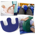 Almofada ortopédica rolante Gazechimp para mobilidade e acessibilidade, suporte confortável para descanso e suporte corporal.