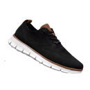 Sapatos ortopédicos respirantes Upioiwer com suporte de arco e sola preta, ideal para conforto e saúde dos pés.