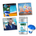 Tabletes de cloro extra purificantes da Ostrifin para piscinas, embalagem de 50g, acessório para manutenção de spas e piscinas