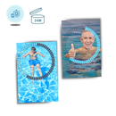 Tabletes de cloro extra purificantes para piscina, marca Ostrifin, acessório para piscinas e spas, embalagem de 50g.