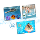 Tabletes de cloro extra purificantes para piscina Ostrifin, acessório para piscinas e spas, embalagem de 50g.