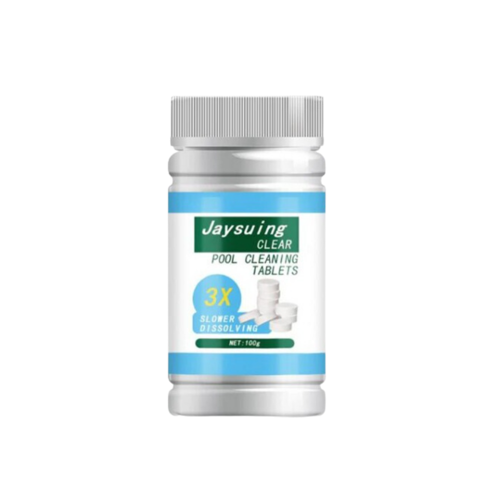 Tabletes de cloro extra purificantes para piscina Ostrifin, acessório para piscinas e spas, embalagem de 50g.