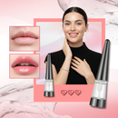 Bálsamo labial da Ostrifin, repulpante e hidratante, com embalagem com rosa, para lábios mais suaves e volumosos.