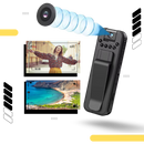 Câmera corporal sem fio Feiona, compatível com OTG, para gravação de vídeos e fotos em alta qualidade, dispositivo portátil.