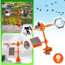 Repulsor de pássaros Ounona, sistema rotativo eolien para proteção contra aves, ideal para desinsetização eficiente.