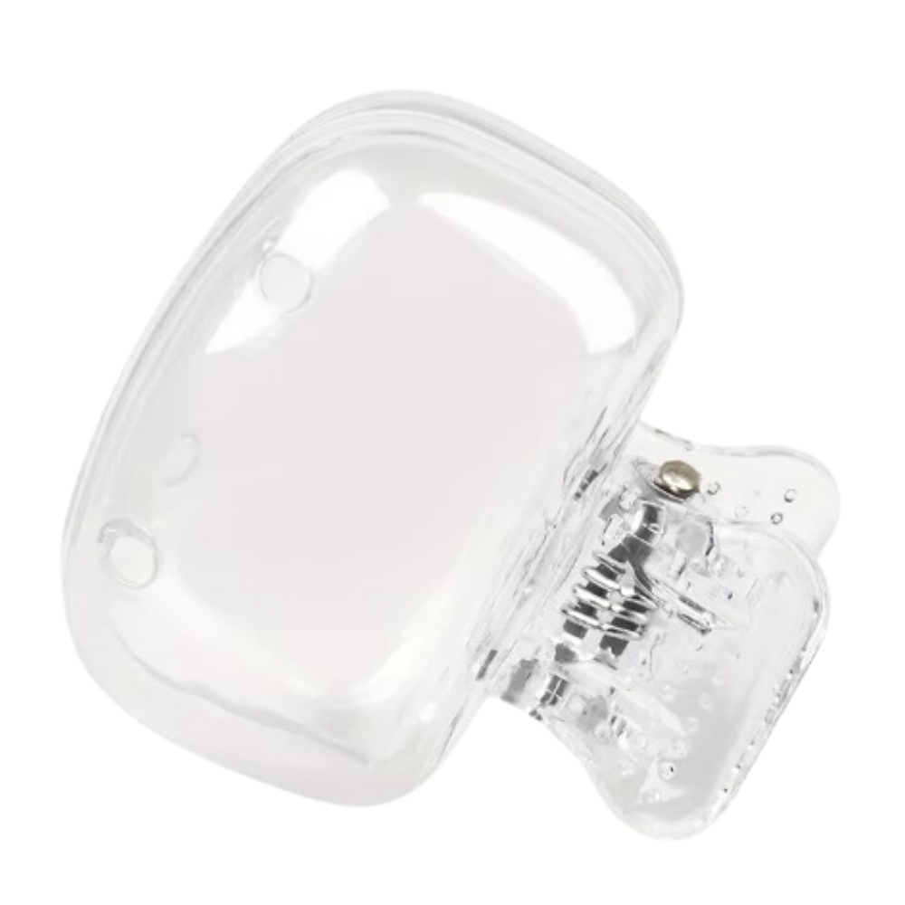 Capa higiênica portátil para cabeça de escova de dentes Outtop, proteção prática para cuidados bucais.