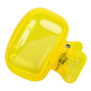 Capa higiênica portátil para cabeça de escova de dentes Outtop, proteção para cuidados bucais, cor laranja, prática e higiênica.