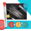 Kit de 31 agulhas grossas para bordado da marca Outus, ideal para projetos de artesanato e costura criativa.