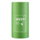 Máscara facial de chá verde da Overtake para limpeza da pele e combate a pontos pretos, com textura cremosa e natural.