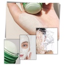 Máscara facial de chá verde da Overtake, com efeito limpador e anti-poros pretos, para pele limpa e revitalizada.