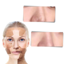 Máscara de chá verde da Overtake, cosmético facial para limpar a pele e reduzir pontos negros, com textura cremosa.