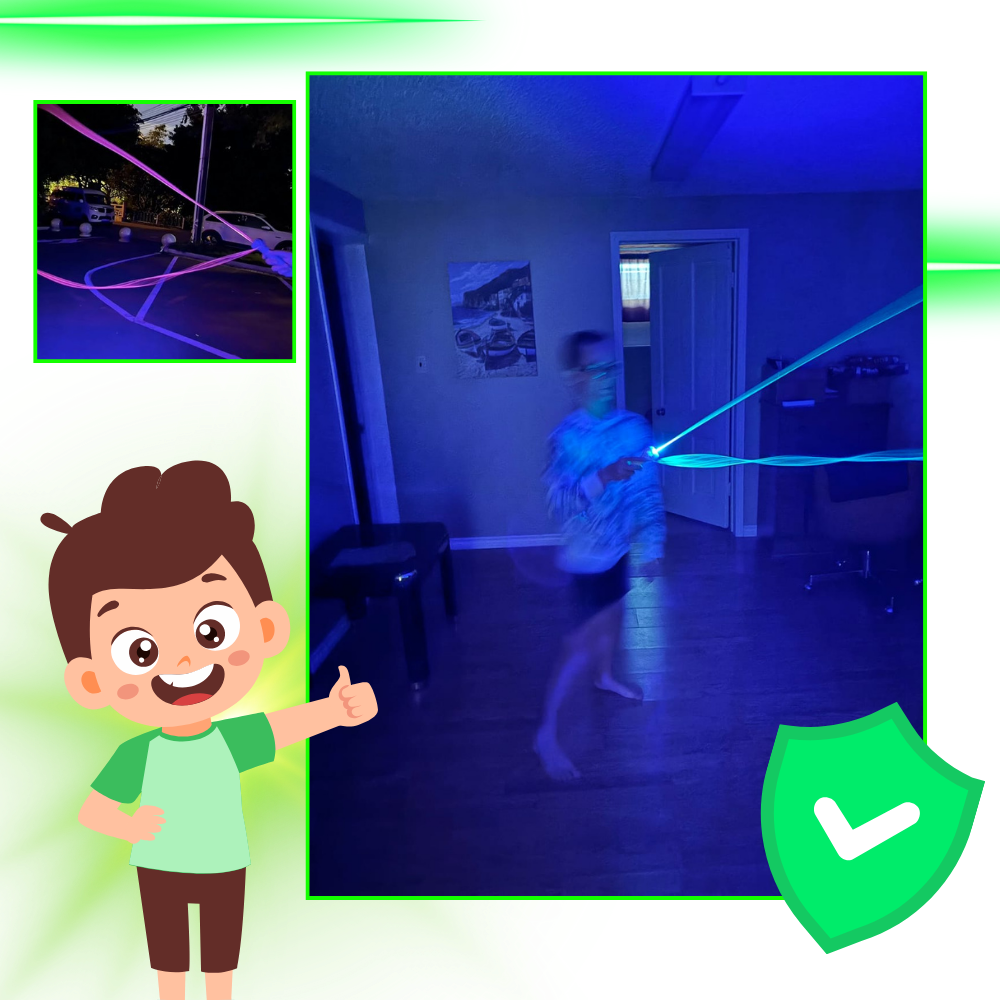 Lasso interativo com loop luminoso da Ozerty França, brinquedo de atividade para estimular coordenação e diversão.