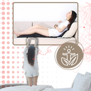 Tapete de massagem terapêutica Ozerty France para corpo inteiro, preto, usado para relaxamento e massagem relaxante.
