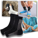 Meias confortáveis Avidda para neuropatia, com design que alivia dores e melhora o conforto dos pés.