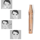 Stylo Dermique de Micro-aiguilletage da marca Pakainn, ferramenta de cosméticos com design em rosa para tratamentos faciais.