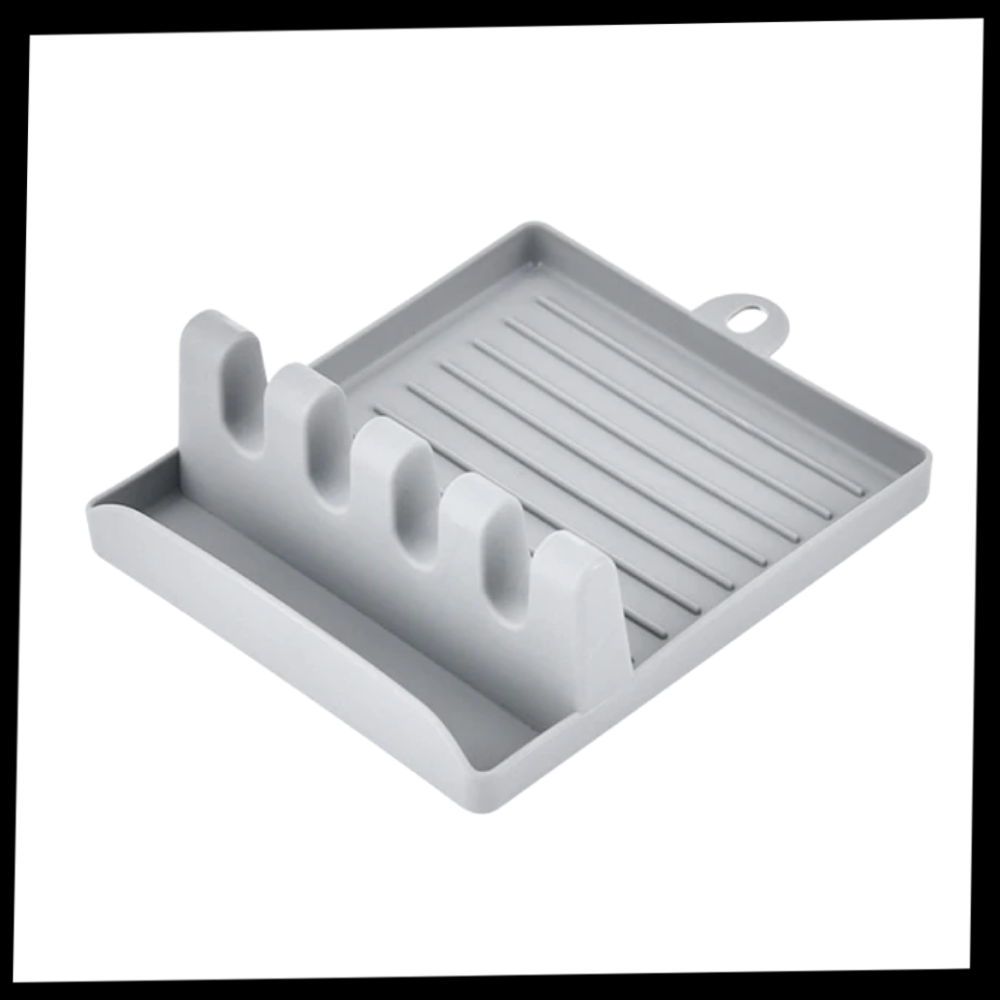Support d'ustensiles Pakewalm en vert pour spatules et cuillères, matériel de cuisson et pâtisserie pour organiser la cuisine.