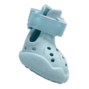 Botinas de proteção para patas de cachorro na cor azul, acessório de segurança da marca Sodial, ideal para proteger as patas do cão.