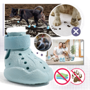 Bota de proteção para patas de cachorro da marca Sodial, acessório para cães, ideal para proteger as patas durante passeios.