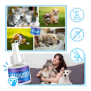 Difusor de feromônios Yubatuo para cães, acessório que promove tranquilidade e bem-estar pet, com design amigável para animais.