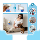 Difusor de feromônios Yubatuo para cães, plug-in, ajuda a promover relaxamento e tranquilidade para seu pet.