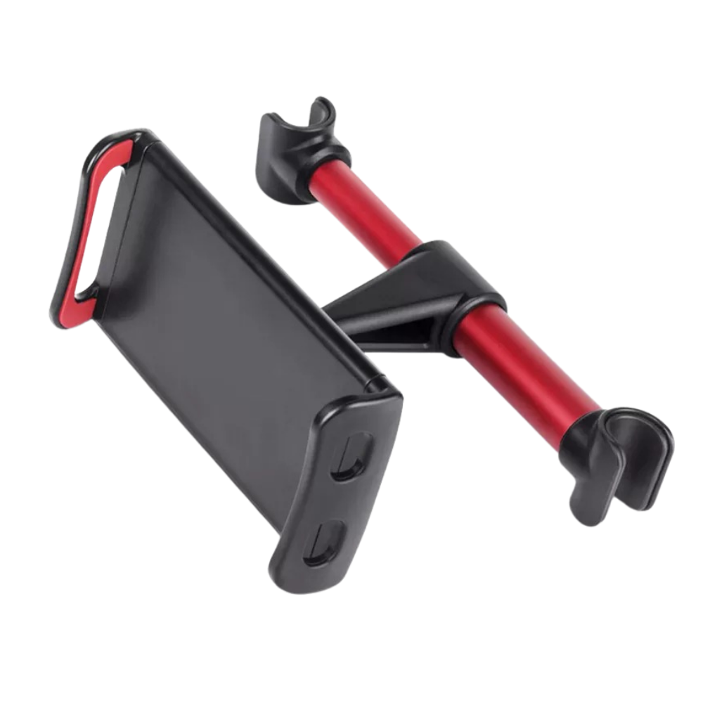 Support de tablette et téléphone Peantoia pour siège arrière de voiture, pièce détachée rouge, fixation pratique et sécurisée
